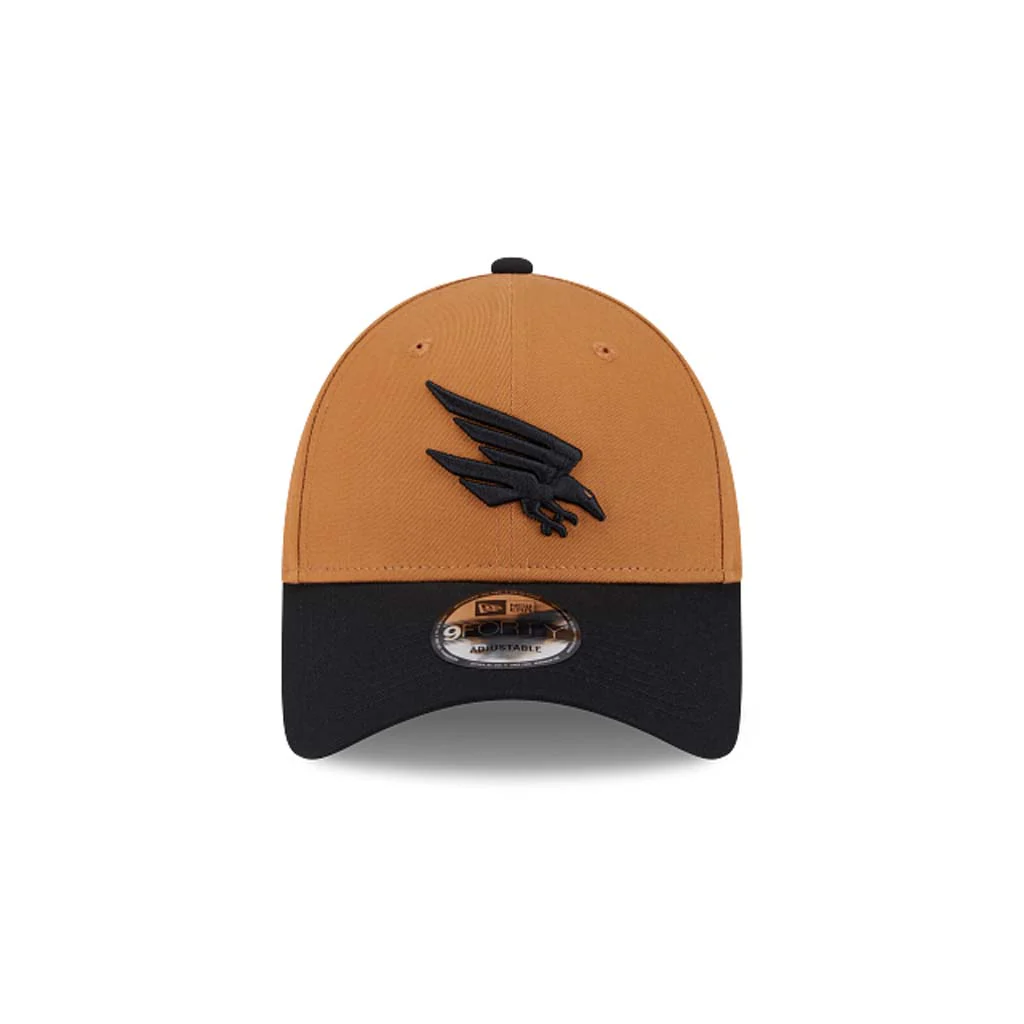 Adelaide Crows 9Forty Cap Light Brown Black - Image 2