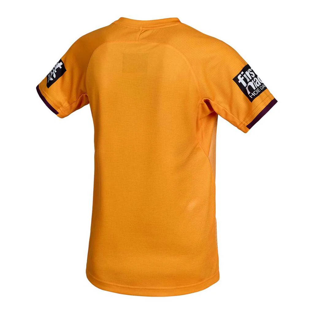 Brisbane Broncos 2026 Training Tee Youth Gold - Image 2