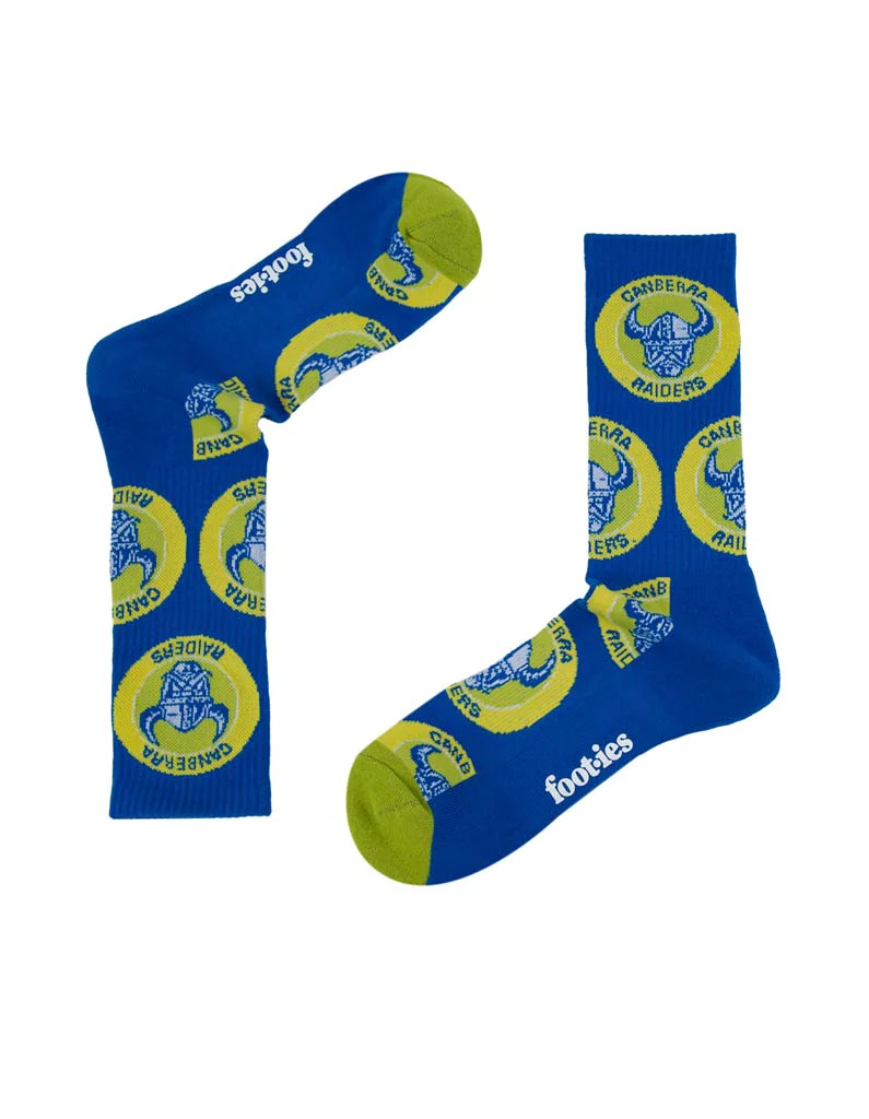Canberra Raiders 2-Pack Retro Sneaker Socks - Image 4