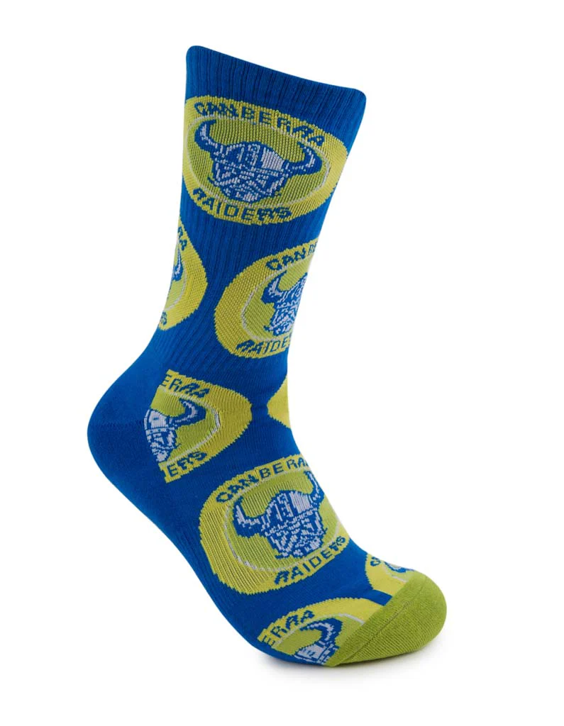 Canberra Raiders 2-Pack Retro Sneaker Socks - Image 6