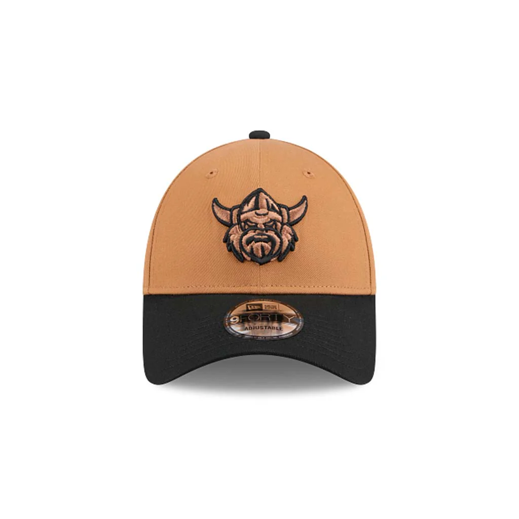 Canberra Raiders 9Forty Cap Light Brown Black - Image 3