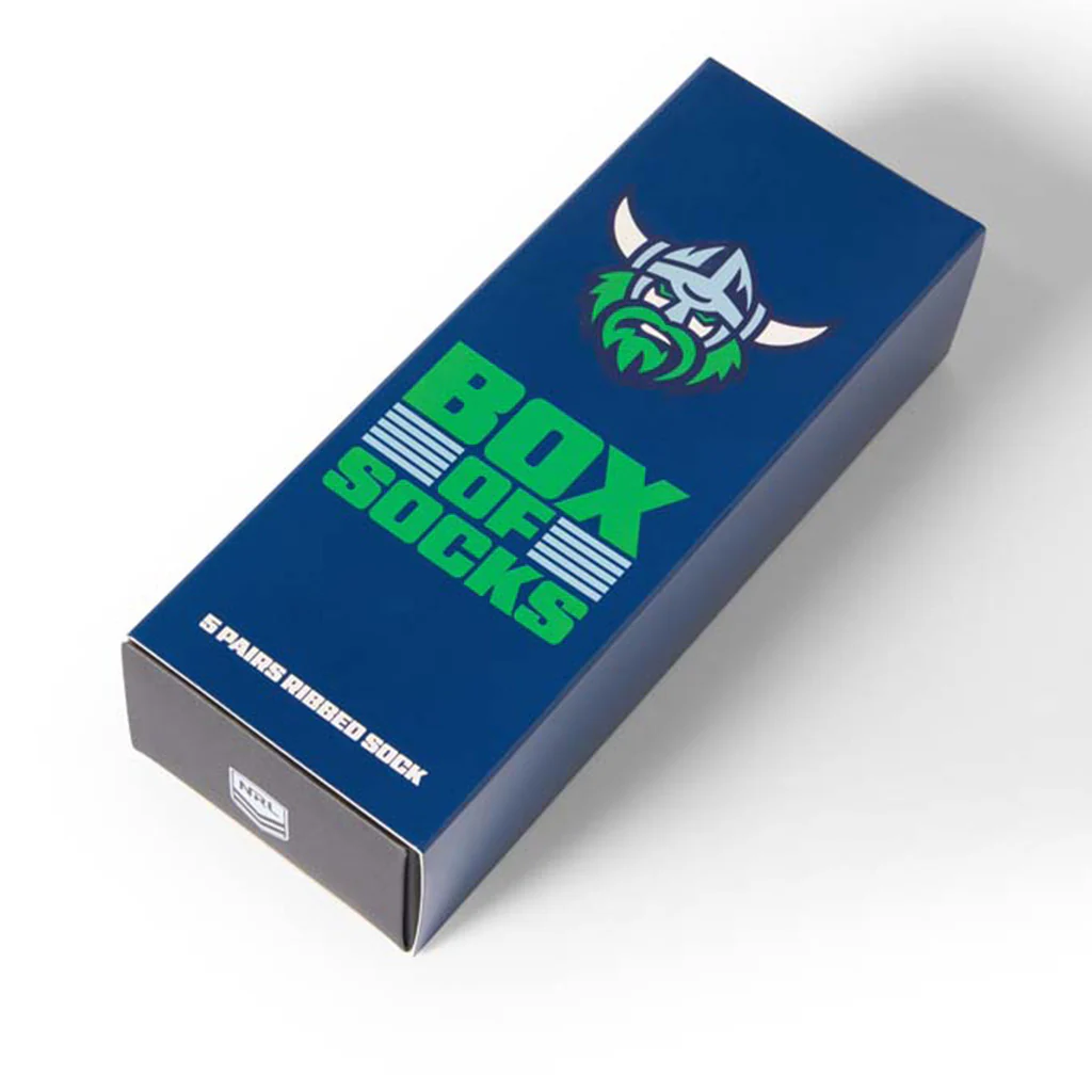 Canberra Raiders Retro Box of Socks - Image 2