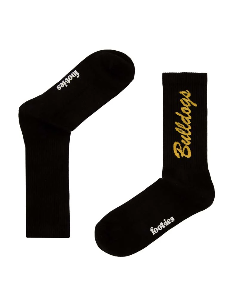Canterbury Bulldogs Black Sneaker Sock 2 Pack - Image 2