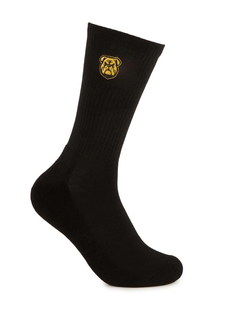Canterbury Bulldogs Black Sneaker Sock 2 Pack - Image 3