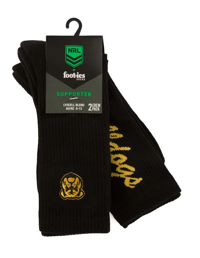 Canterbury Bulldogs Black Sneaker Sock 2 Pack - Image 5