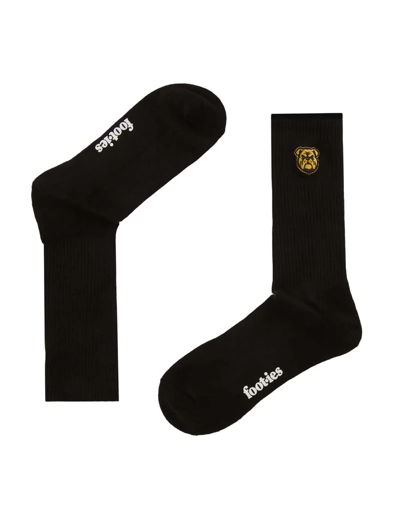 Canterbury Bulldogs Black Sneaker Sock 2 Pack - Image 6