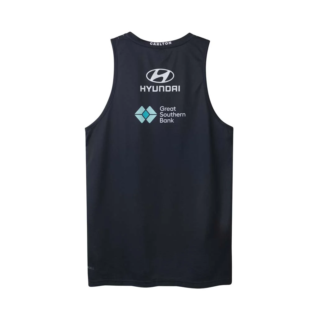 Carlton Blues 2026 Training Singlet Adult - Image 2