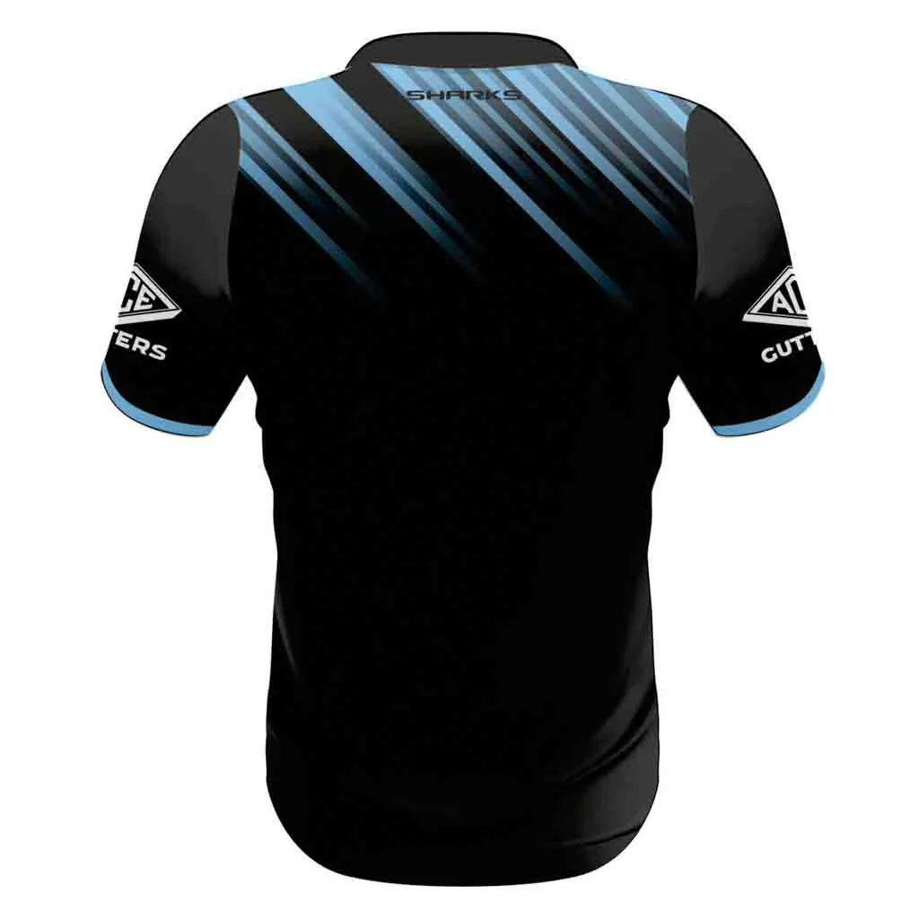 Cronulla Sharks 2024 Media Polo Adult - Image 2