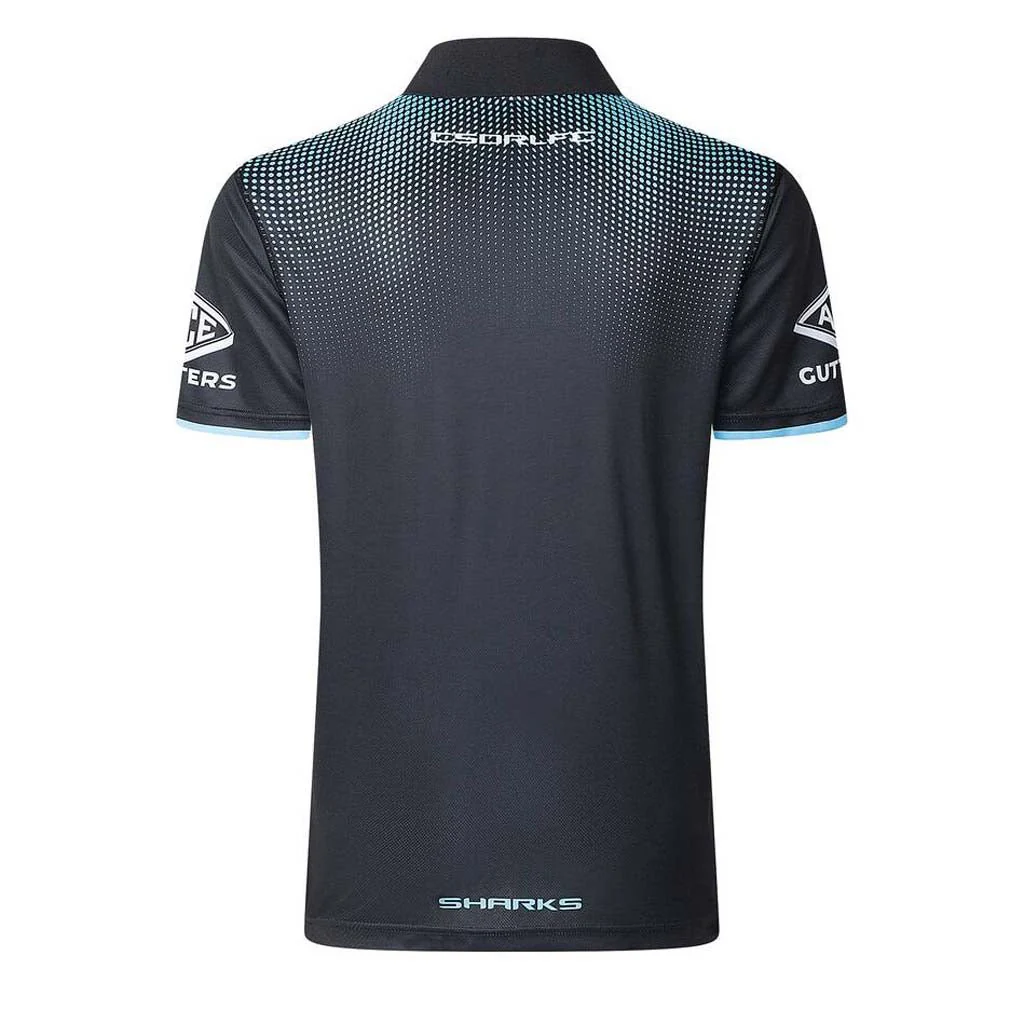 Cronulla Sharks 2025 Media Polo Adult - Image 2