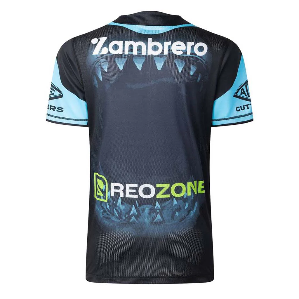 Cronulla Sharks 2026 Warm Up Tee Adult - Image 2