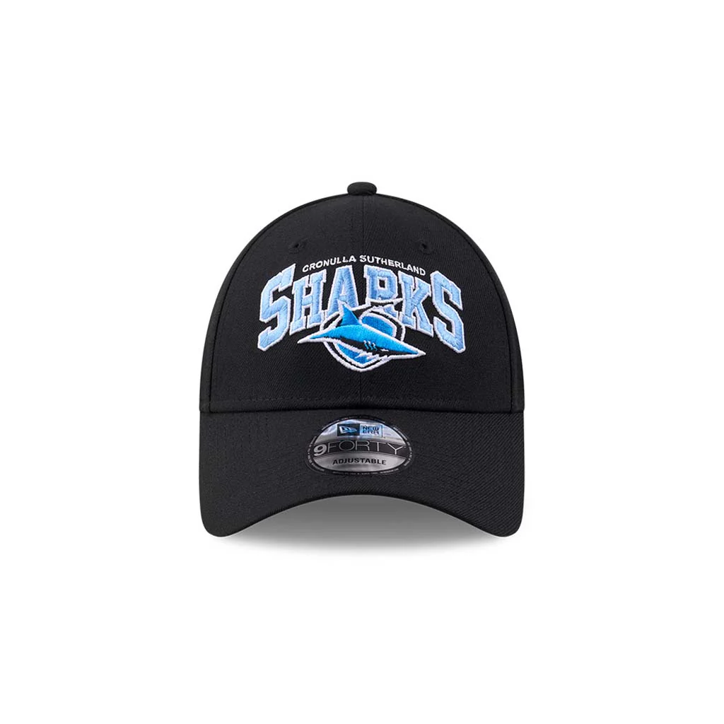Cronulla Sharks 9Forty Logo Arch Cap - Image 4