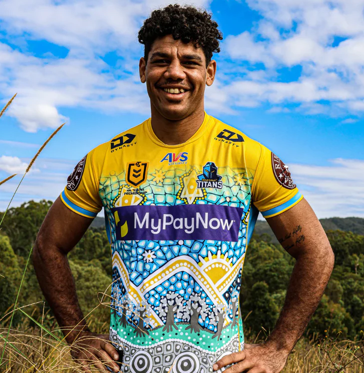 Gold Coast Titans 2023 Indigenous Jersey Adult - Image 2