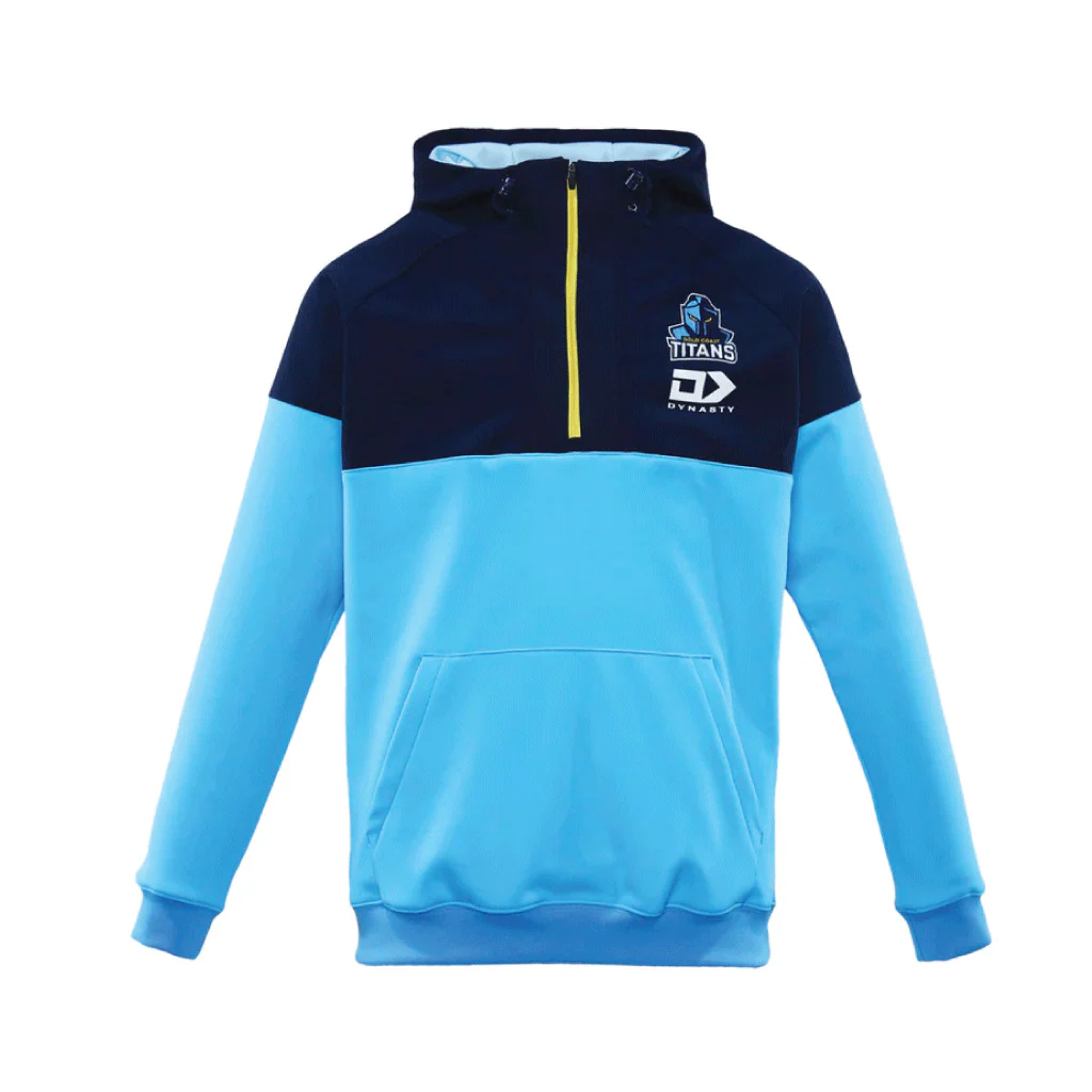 Gold Coast Titans 2024 Quarter Zip Hoodie Adult