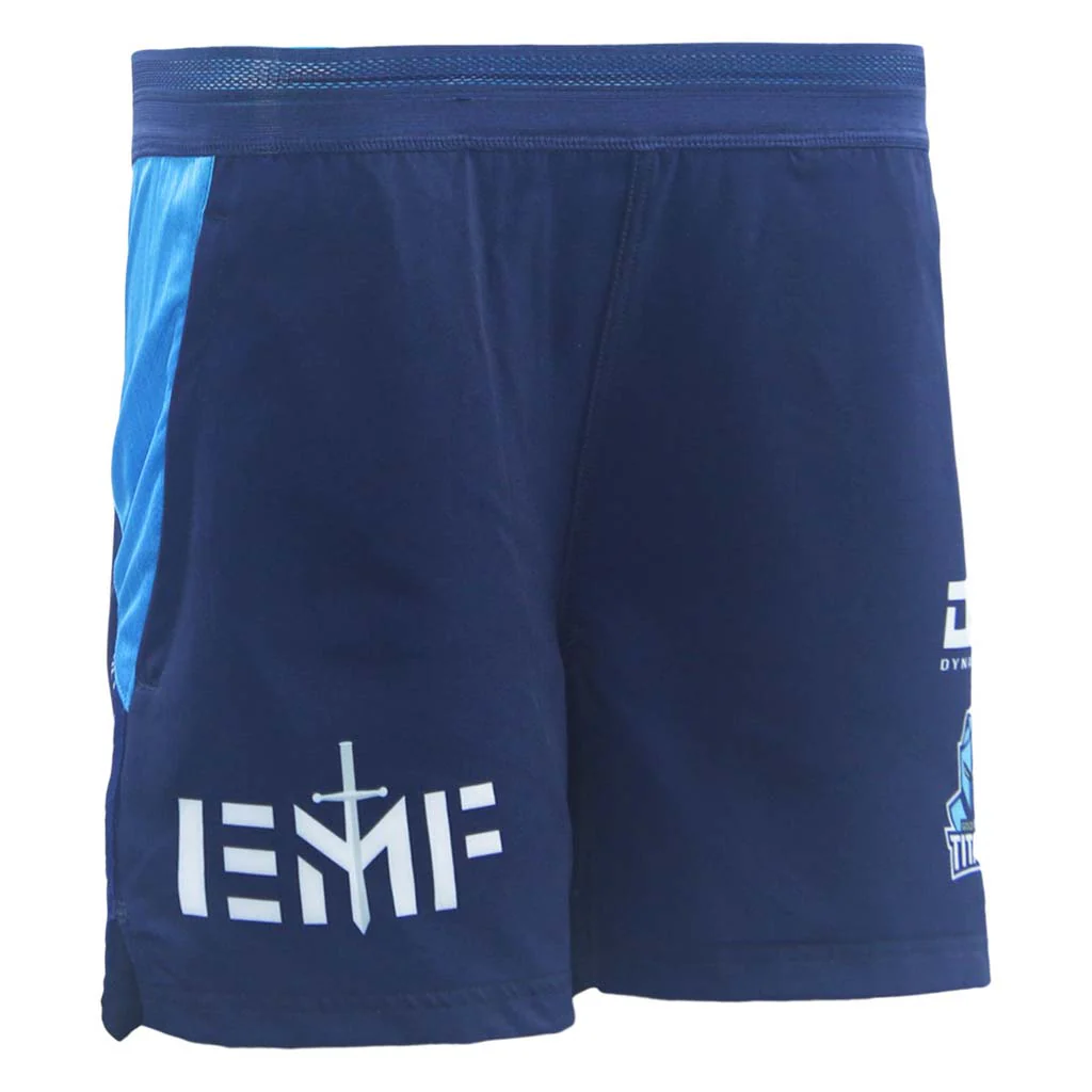 Gold Coast Titans 2026 Gym Shorts Navy Youth - Image 3