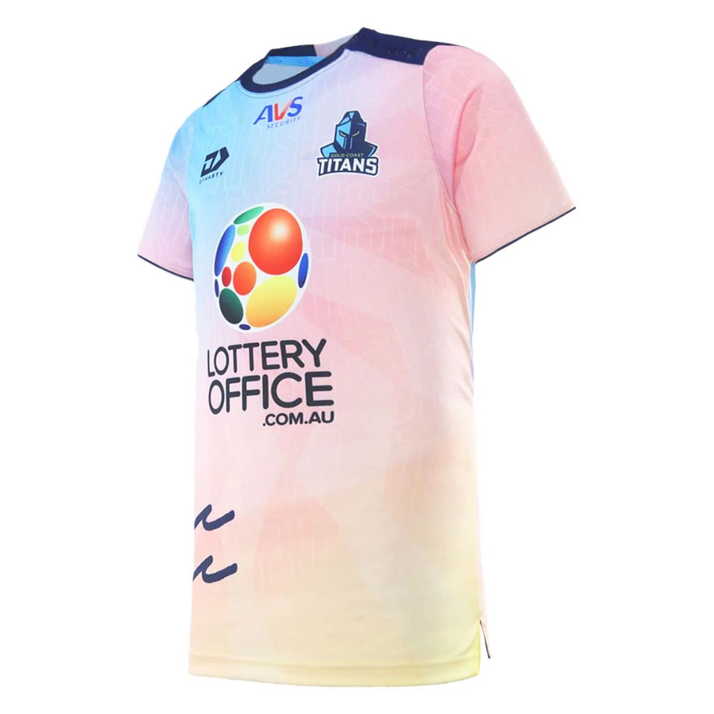 Gold Coast Titans 2026 Training Tee Sunset Adult - Image 2
