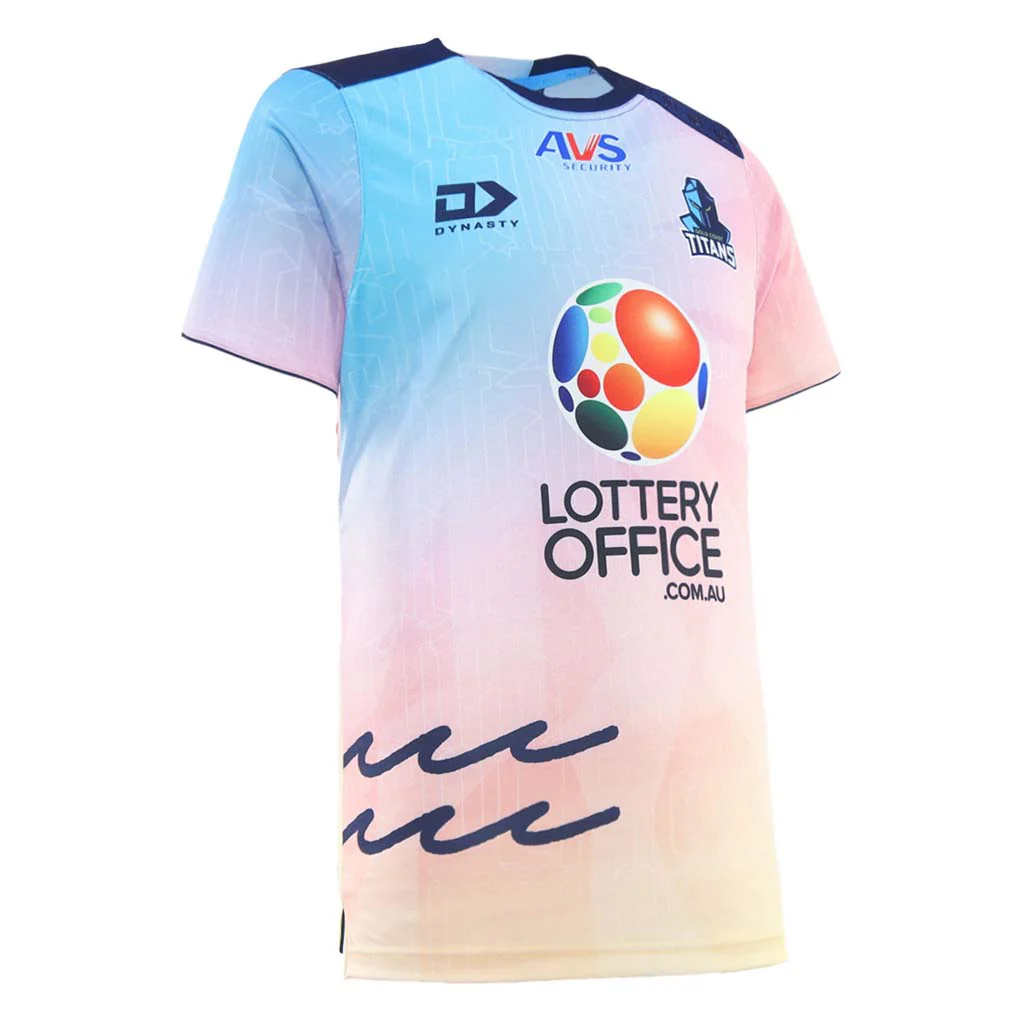 Gold Coast Titans 2026 Training Tee Sunset Adult - Image 3