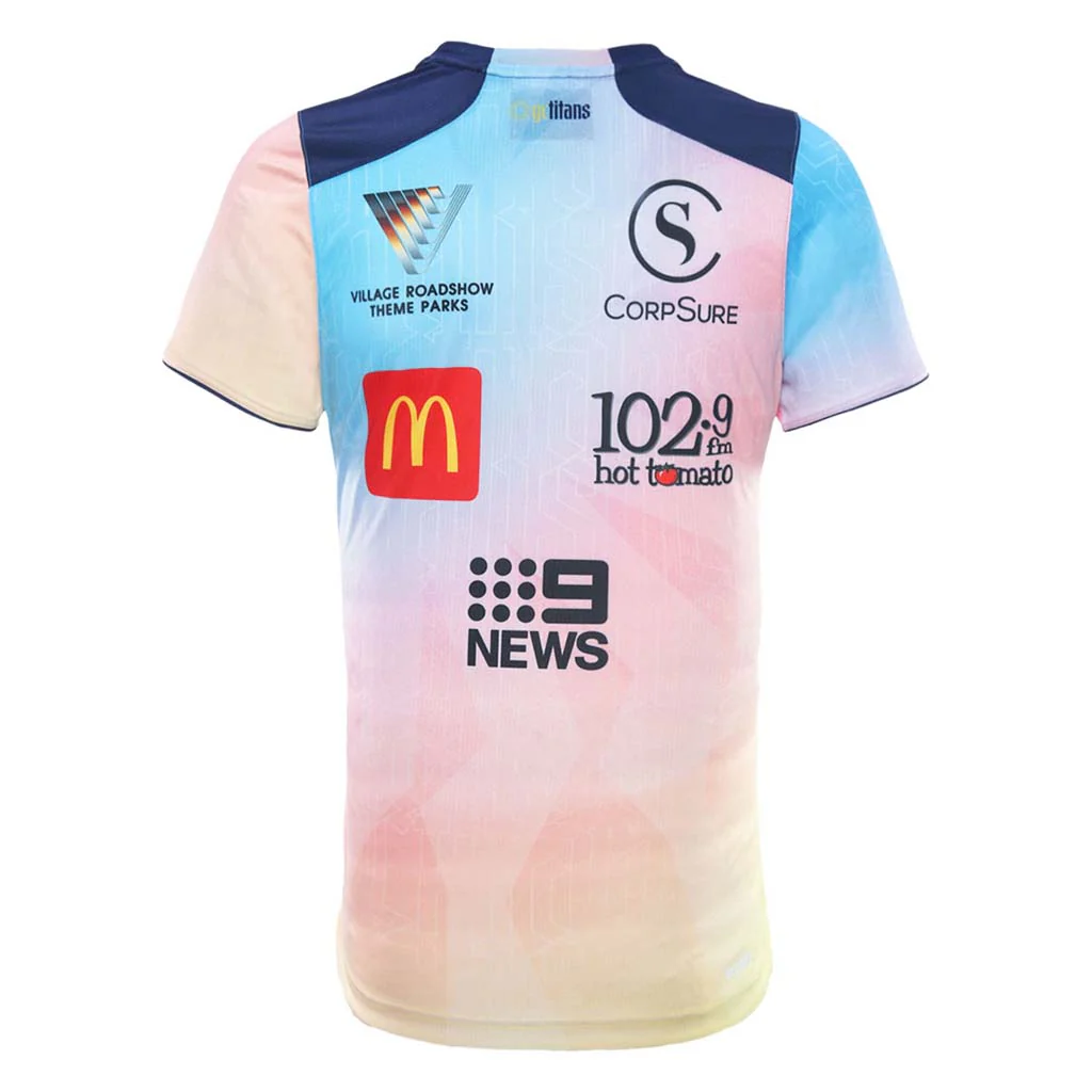 Gold Coast Titans 2026 Training Tee Sunset Adult - Image 4
