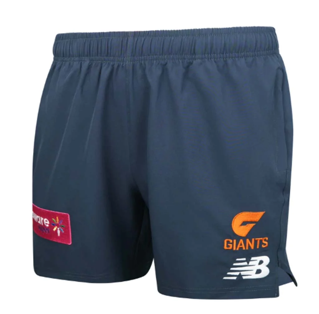 GWS Giants 2026 Travel Shorts Adult - Image 2