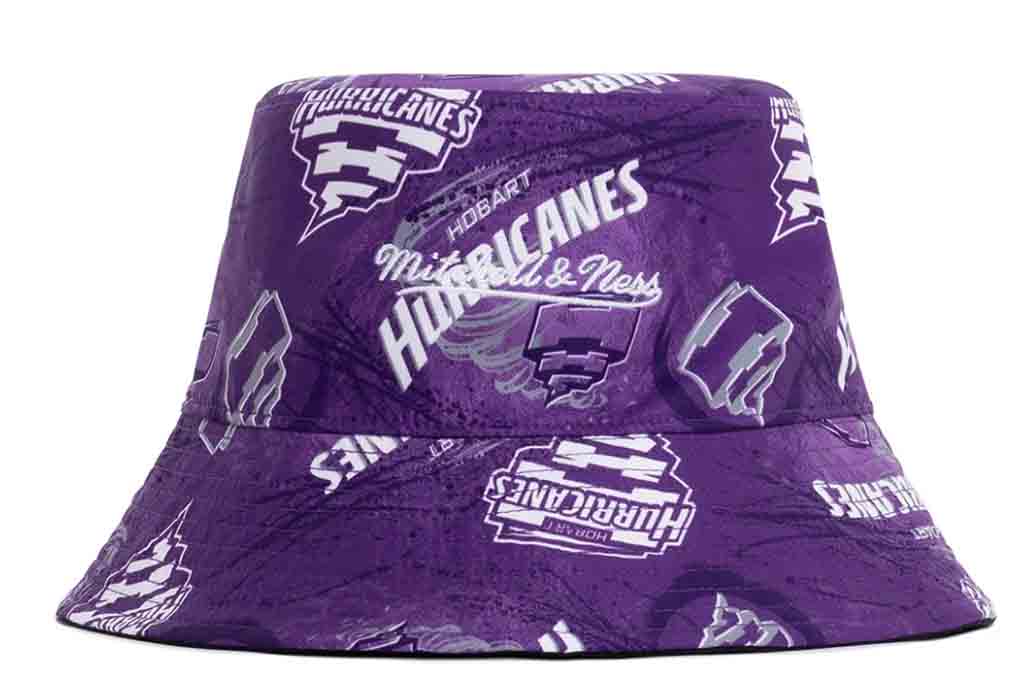 Hobart Hurricanes BBL13 Graphic Bucket Hat - Image 2