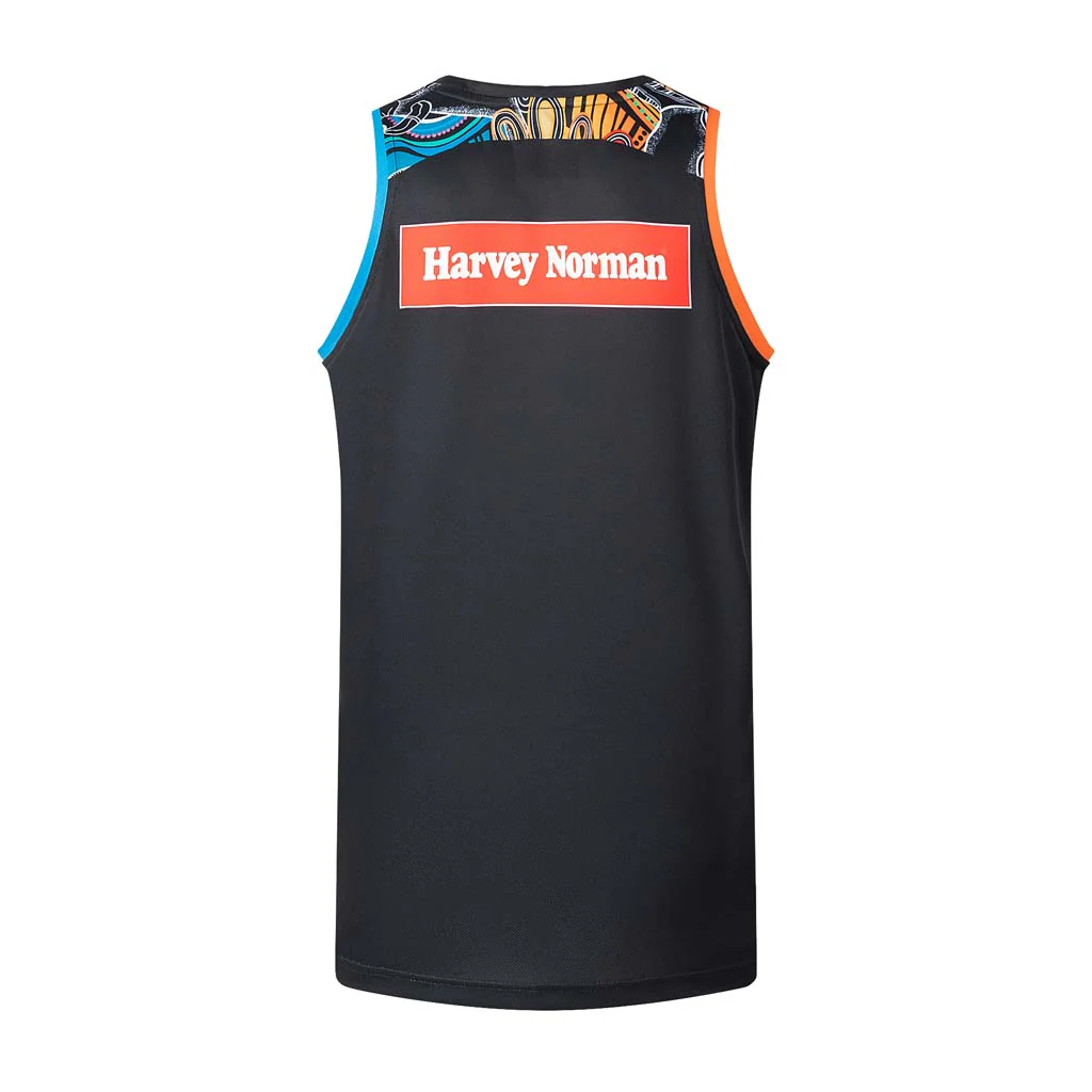 Indigenous All Stars 2026 Training Singlet Adult - Image 2