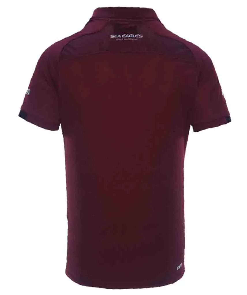Manly Sea Eagles 2024 Media Polo Adult - Image 2