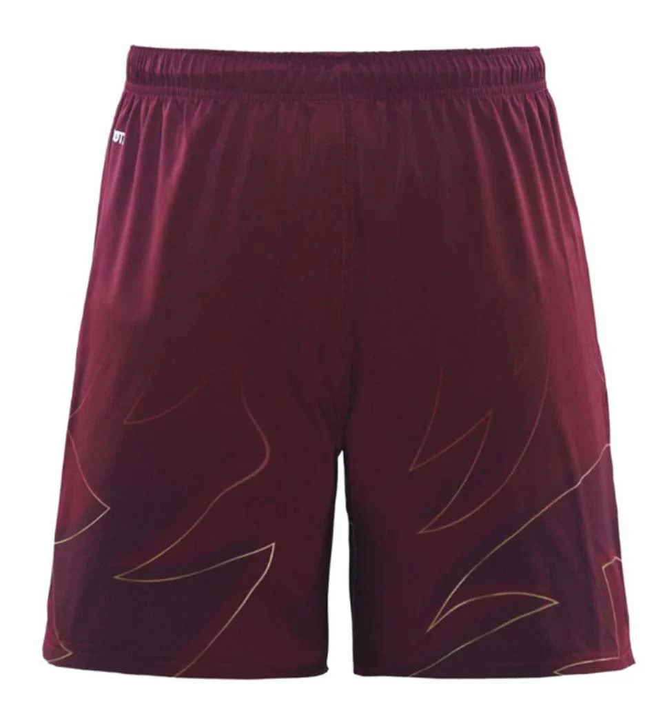 Manly Sea Eagles 2025 Gym Shorts Adult Maroon - Image 2