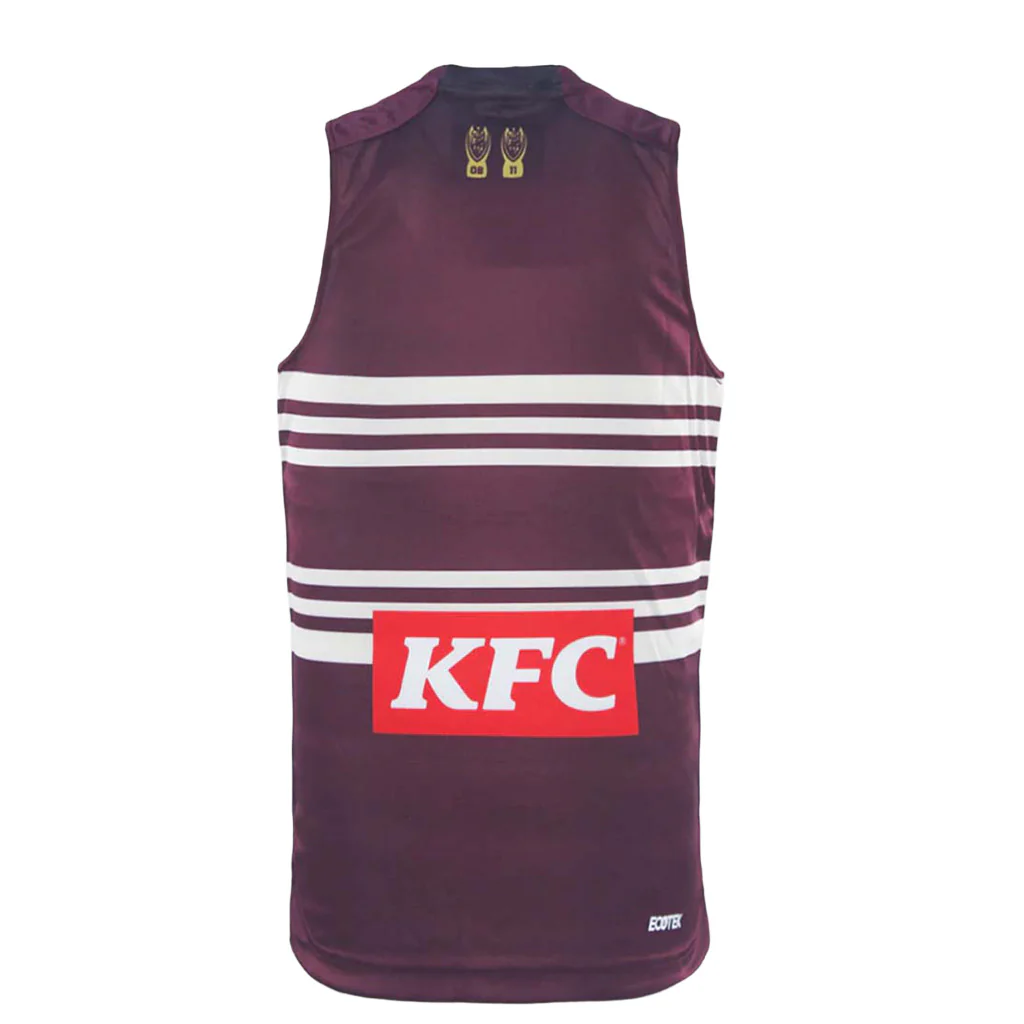 Manly Sea Eagles 2026 Training Singlet Maroon - Image 2