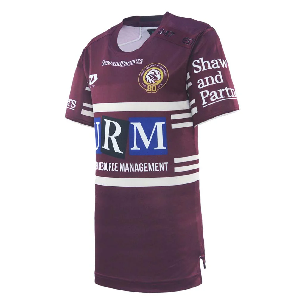 Manly Sea Eagles 2026 Training Tee Maroon Youth - Image 2