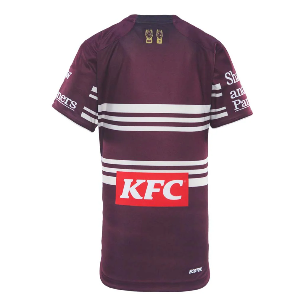 Manly Sea Eagles 2026 Training Tee Maroon Youth - Image 4