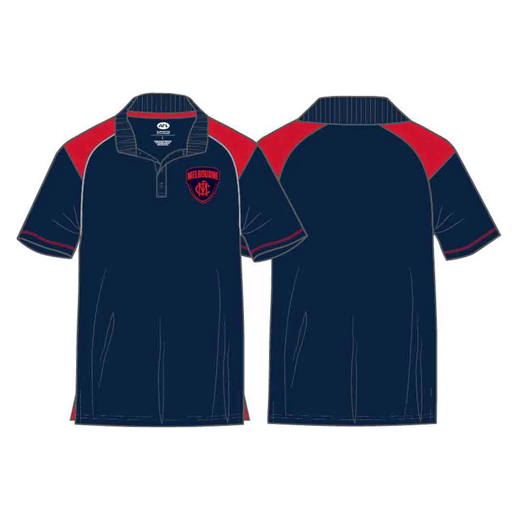 Melbourne Demons 2024 Performance Polo Adult - Image 2