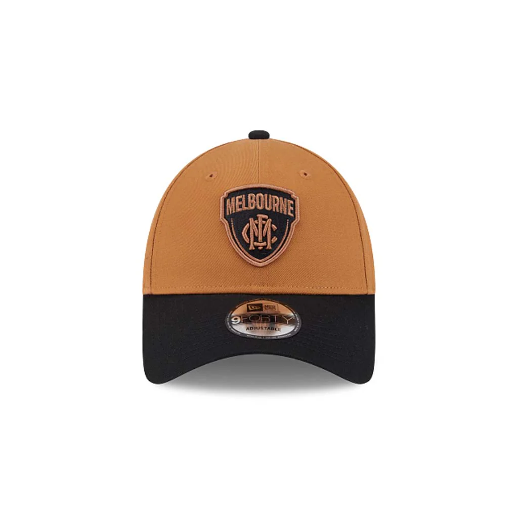 Melbourne Demons 9Forty Cap Light Brown Black - Image 2