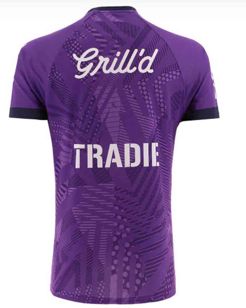 Melbourne Storm 2024 Training Tee Adult Purple - Image 2