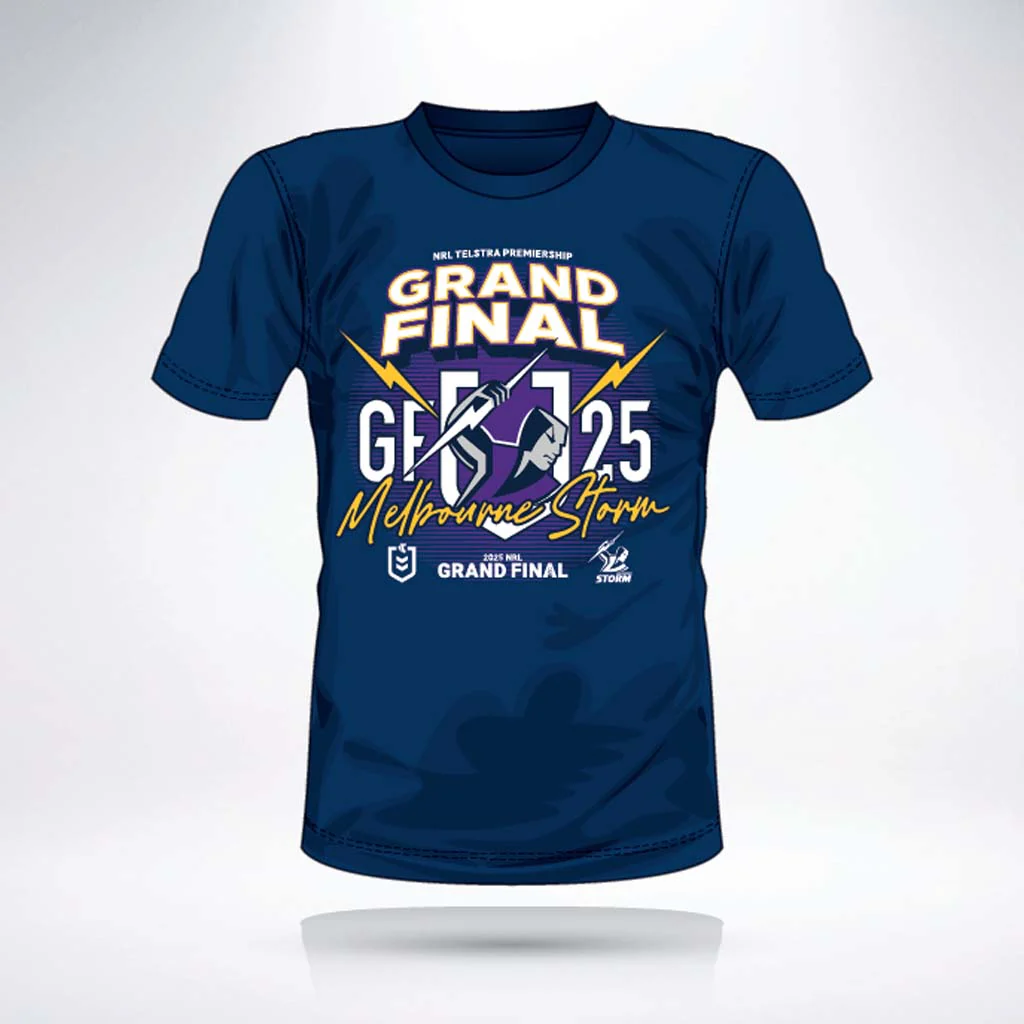 Melbourne Storm 2025 Grand Final Tee Youth - Image 2