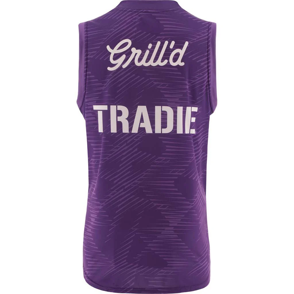 Melbourne Storm 2025 Training Singlet Adult Purple - Image 2