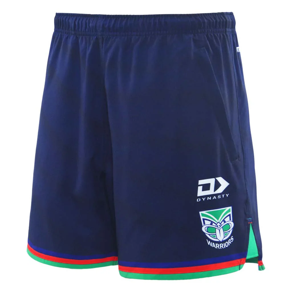 New Zealand Warriors 2025 Alt Gym Shorts Kids - Image 2