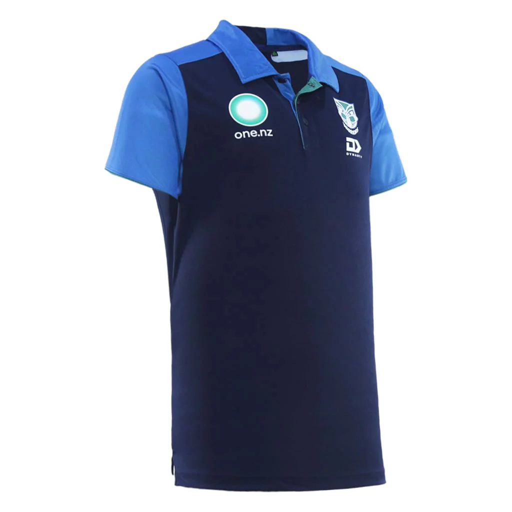 New Zealand Warriors 2026 Media Polo Navy Adult - Image 3