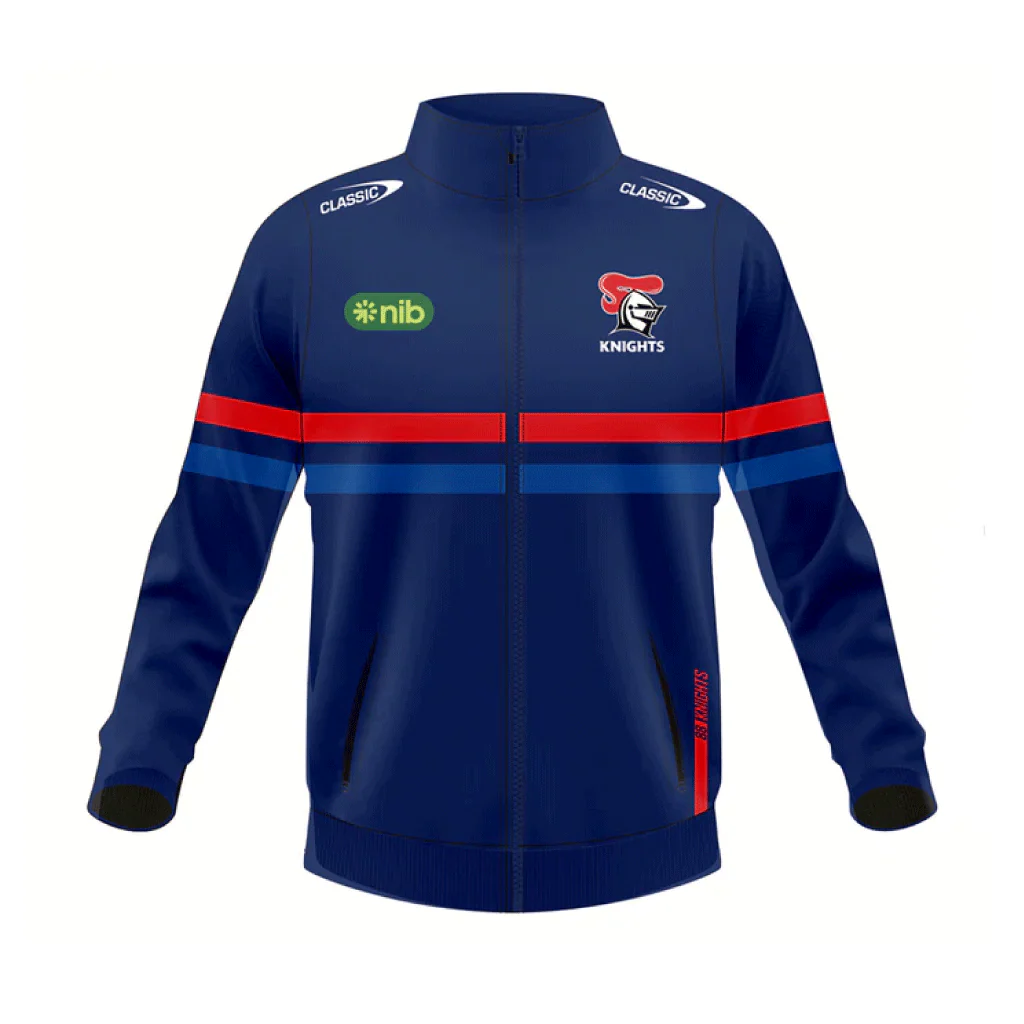 Newcastle Knights 2024 Track Jacket Adult