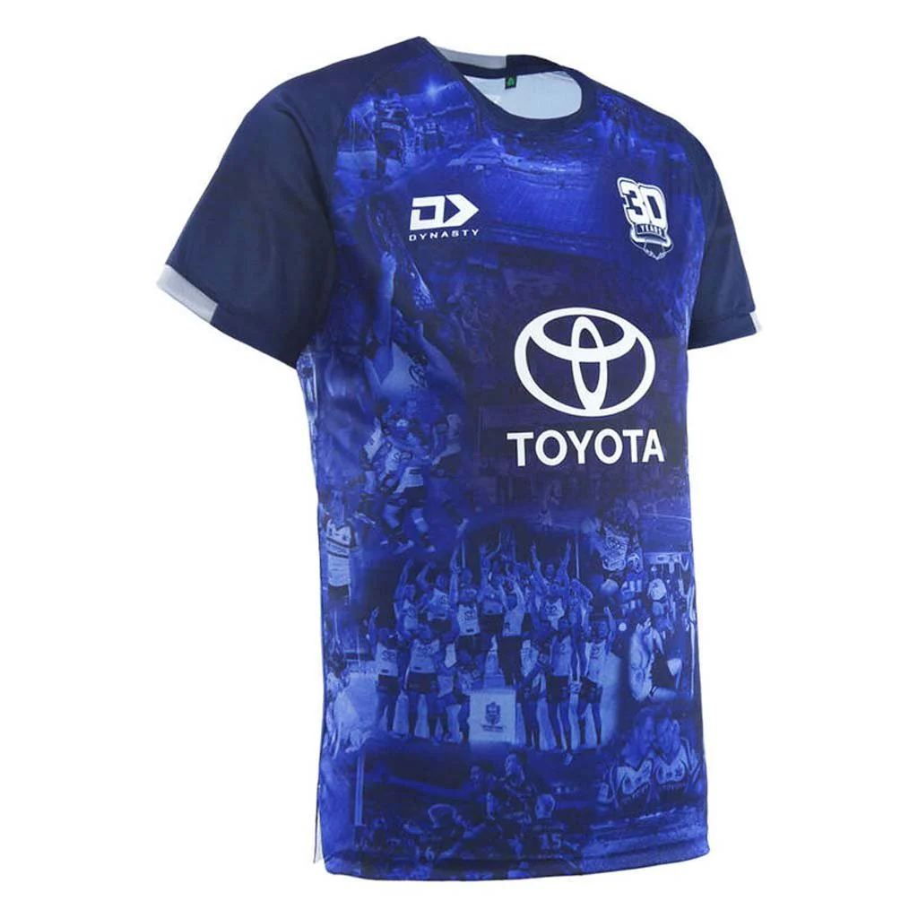 North Queensland Cowboys 2025 Warm Up Tee Adult - Image 2