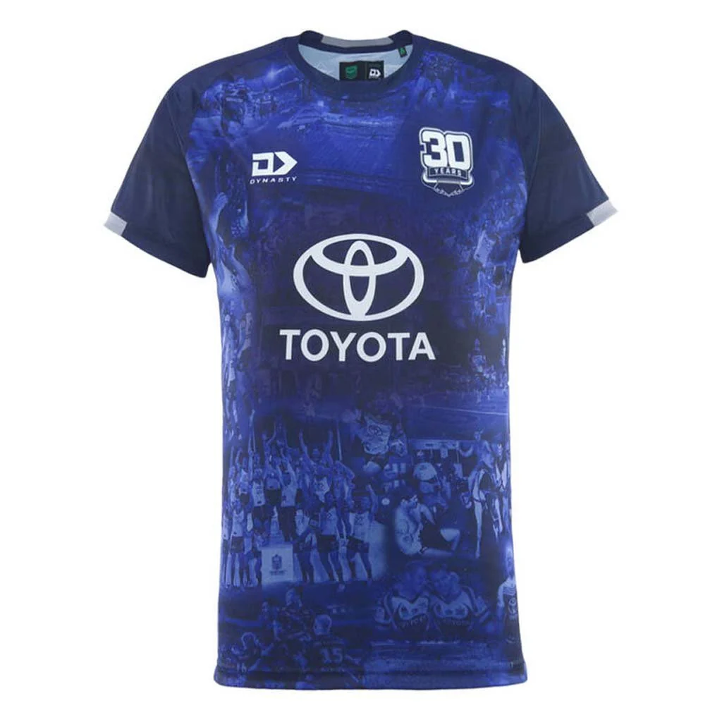 North Queensland Cowboys 2025 Warm Up Tee Adult - Image 3