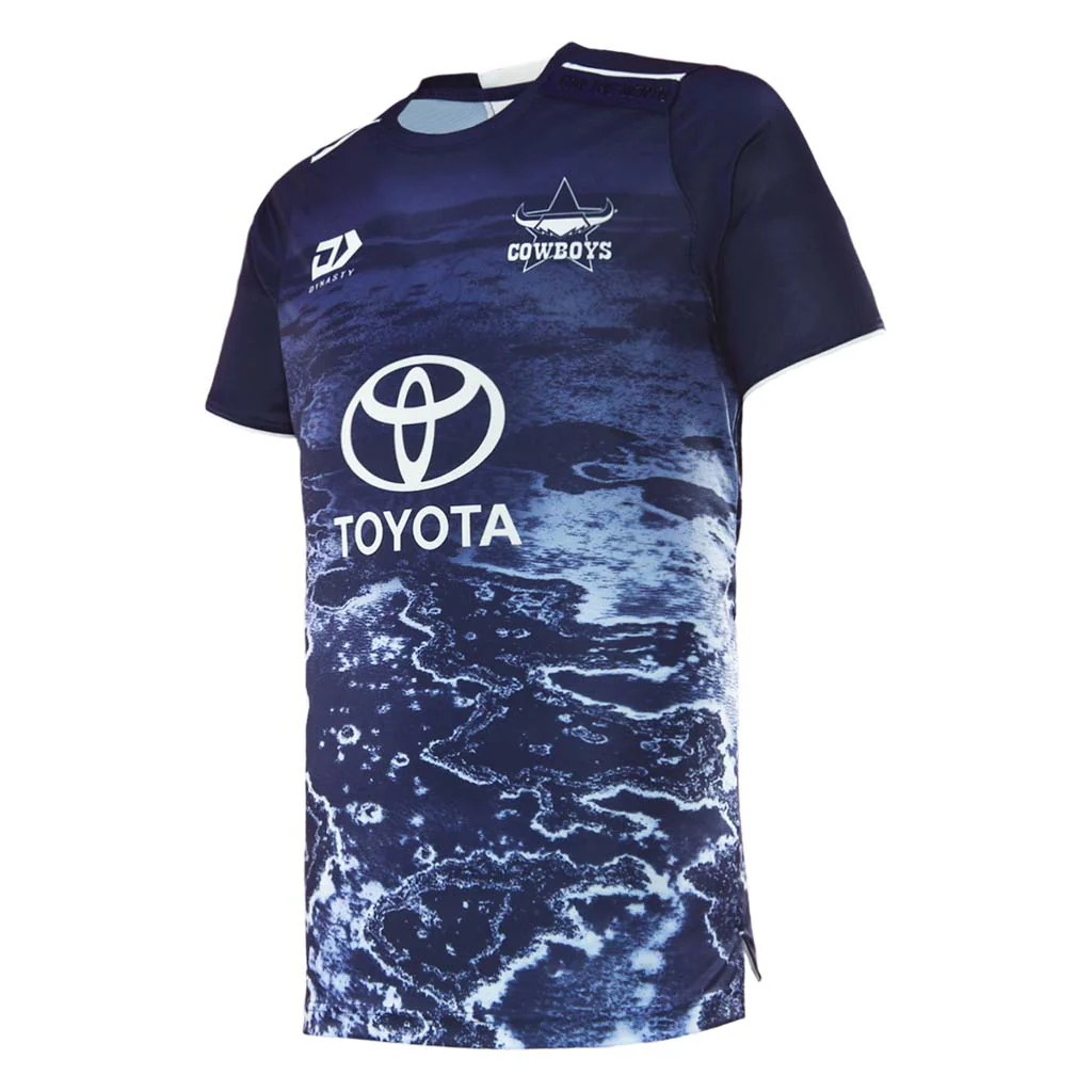 North Queensland Cowboys 2026 Warm Up Tee Adult - Image 2