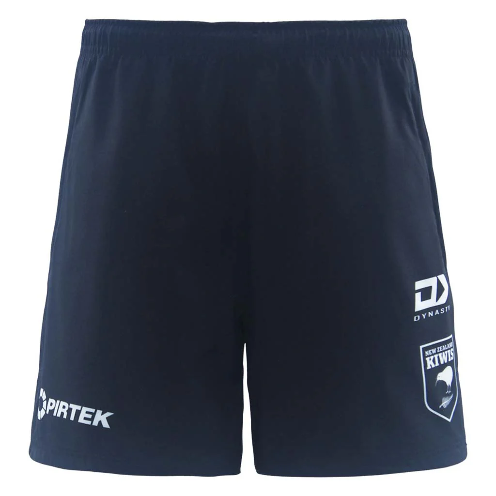 New Zealand Kiwis 2025 Gym Shorts Adult Black - Image 4