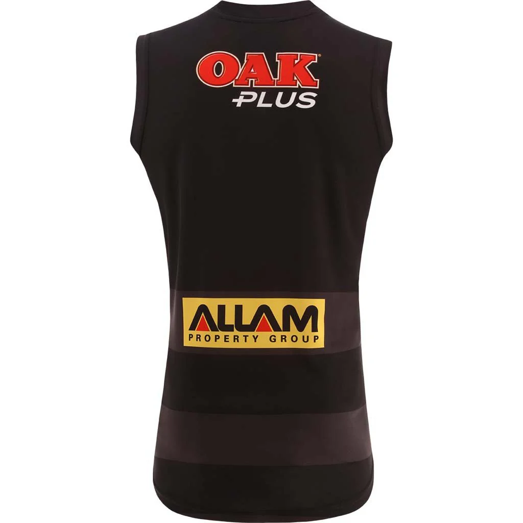 Penrith Panthers 2025 Training Singlet Adult Black - Image 2