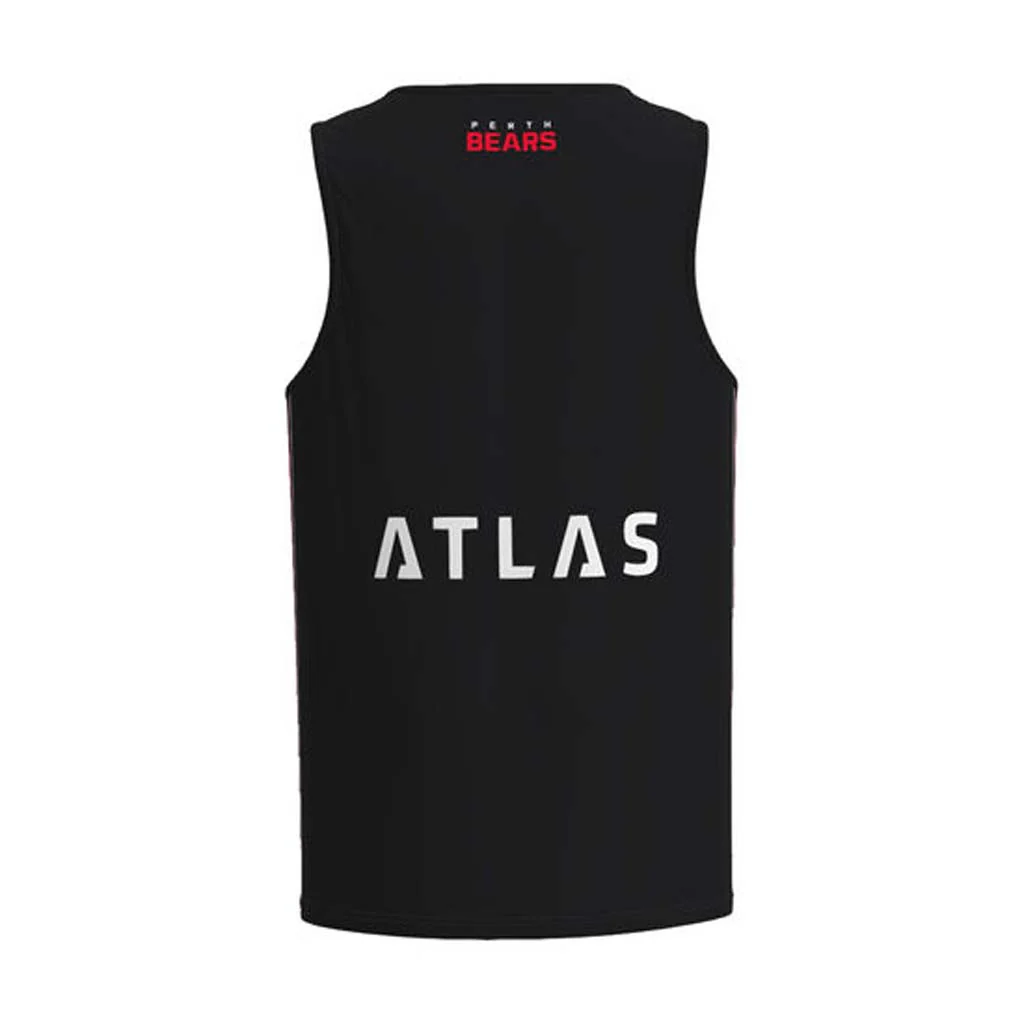 Perth Bears Black Training Singlet Adult - Image 2