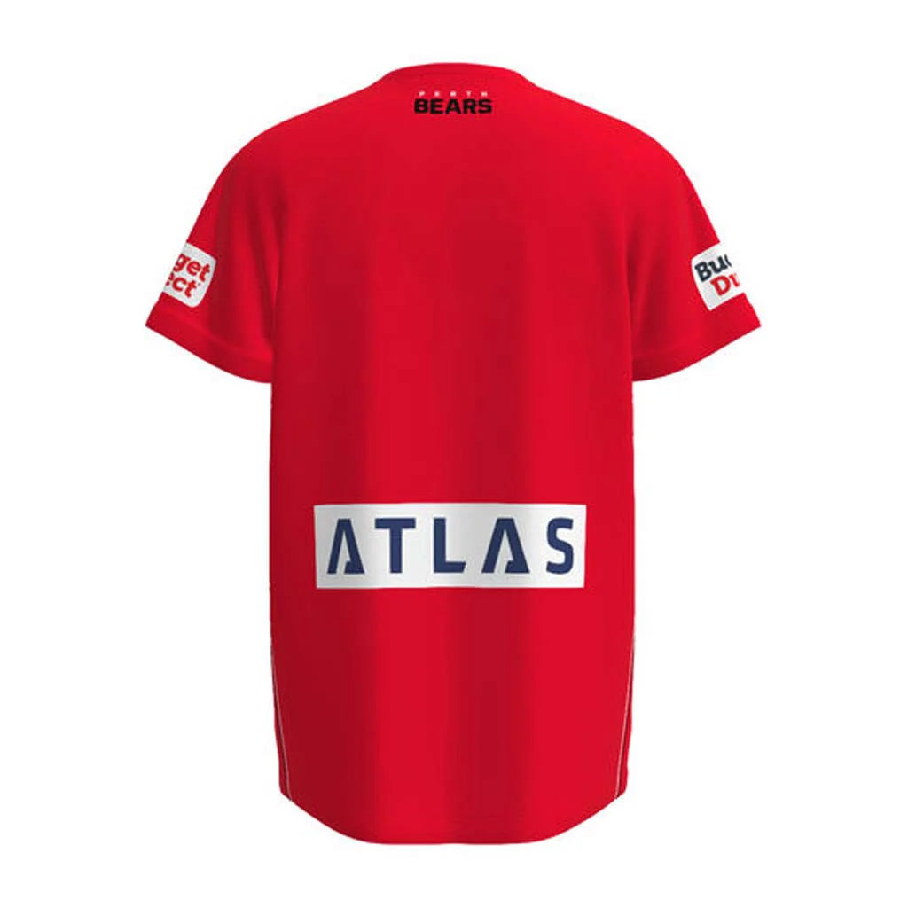 Perth Bears Red Training Tee Adult - Image 2