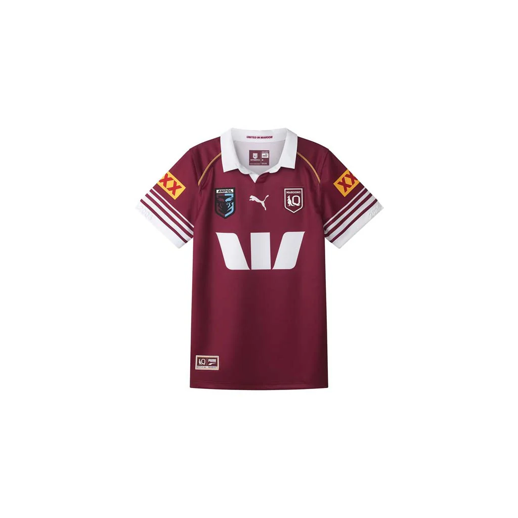 QLD Maroons 2026 Home Jersey Adult