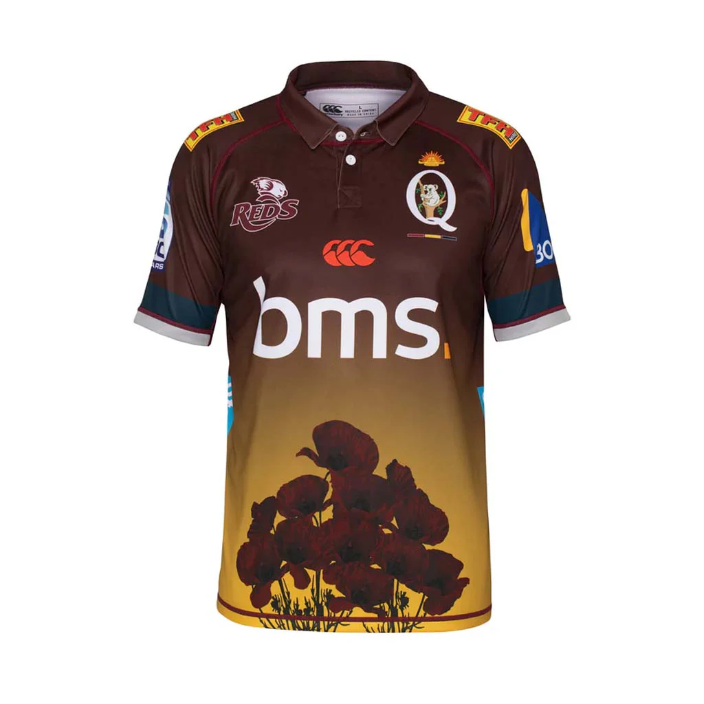 QLD Reds 2026 ANZAC Jersey Adult