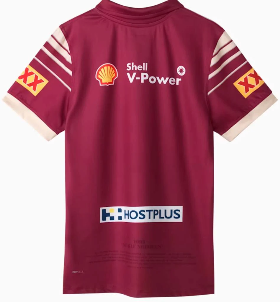 Queensland Maroons 2025 Captains Run Jersey Adult - Image 2