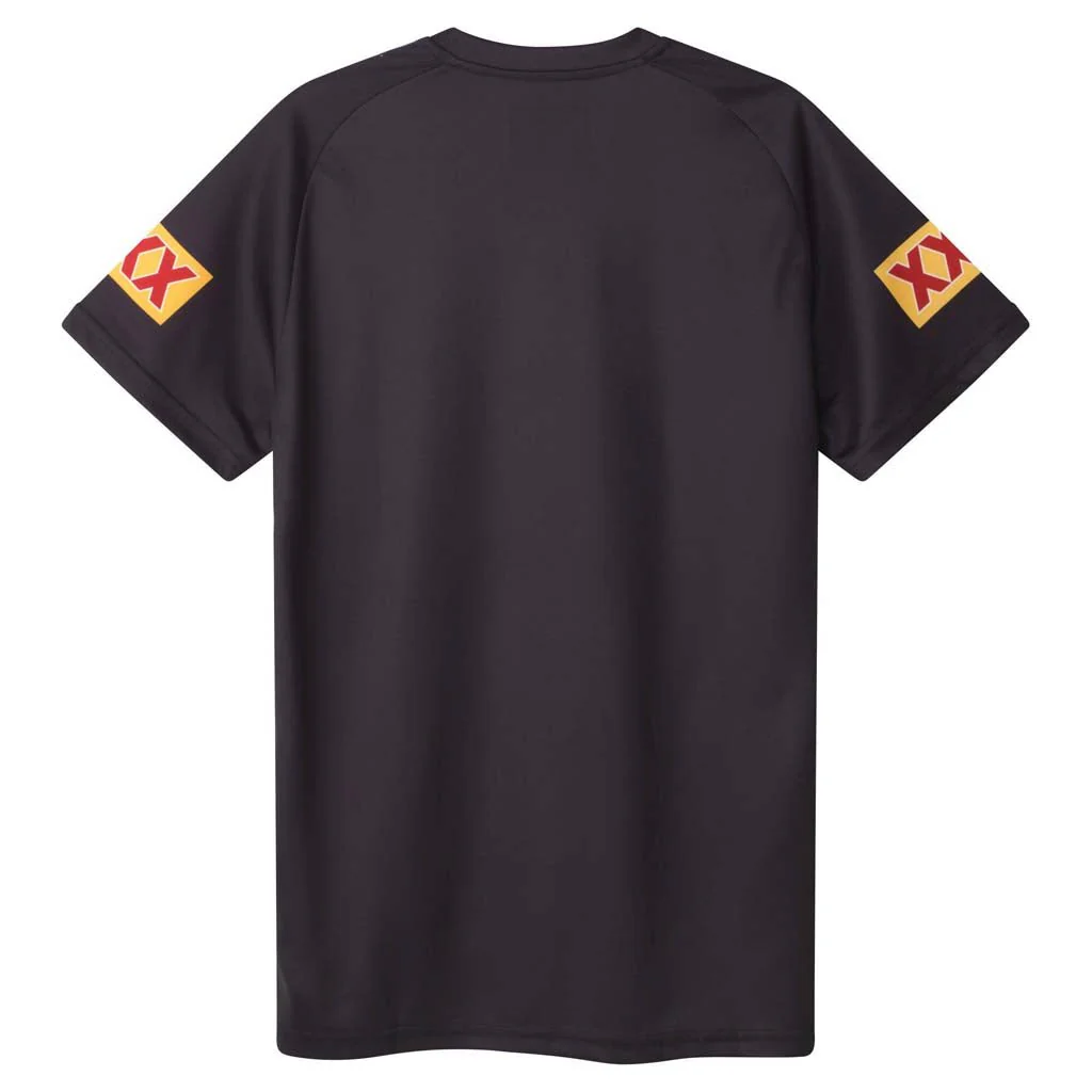 Queensland Maroons 2025 Training Tee Adult Black - Image 2