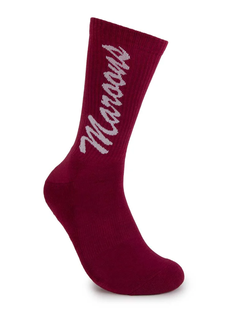 Queensland Maroons Script Sneaker Sock 2 Pack - Image 5