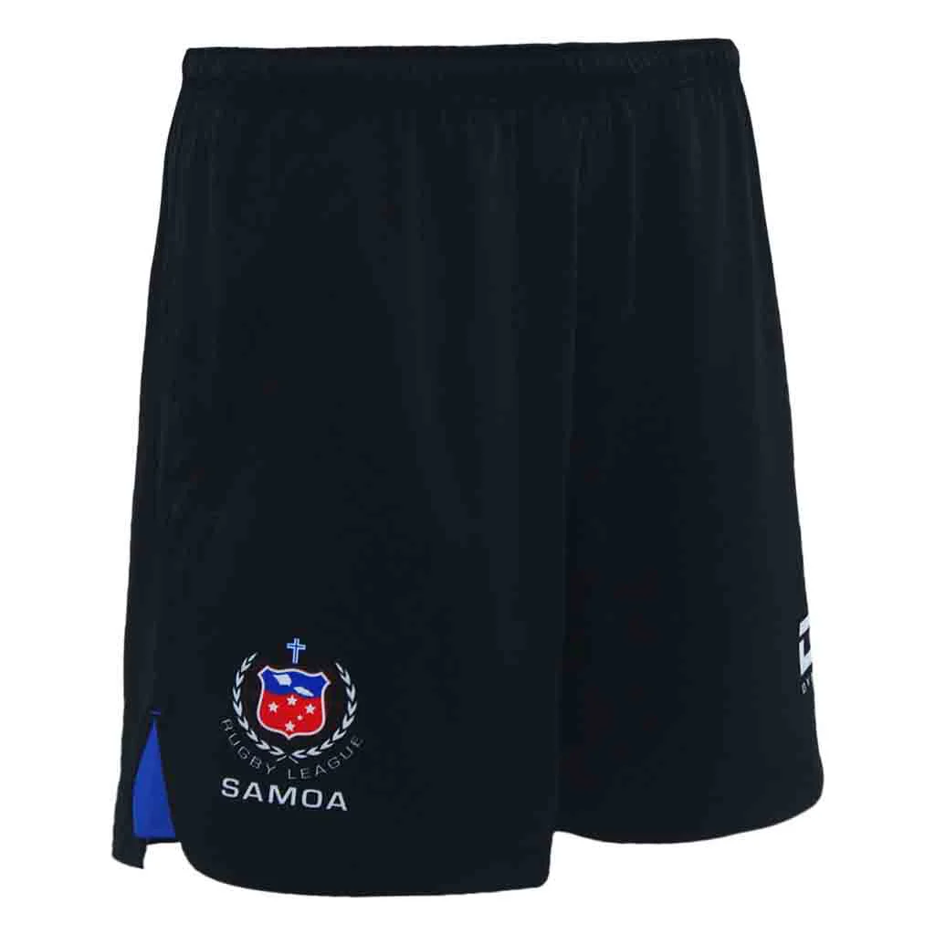 Samoa 2023 Gym Shorts Adult Black - Image 2